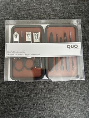 NEW 🆕 Men's Manicure Set - 10 pieces, factory sealed